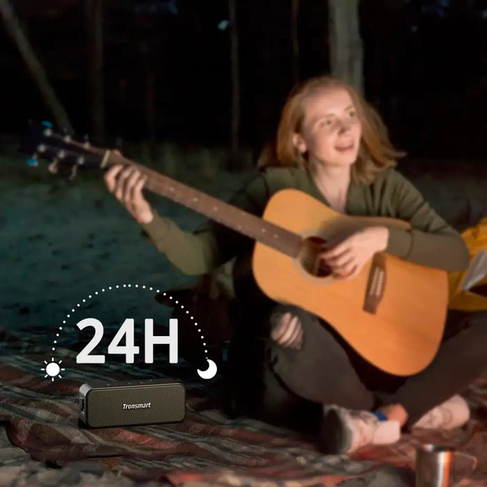 Tronsmart Element T2 Plus Upgraded 20W Bluetooth 5.3 Wireless Speaker - Black - Headphones and speakers<<<HurtelXML