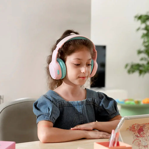 Tronsmart KH02 Wireless Headphones for Kids Safe - Pink - Headphones and speakers<<<HurtelXML