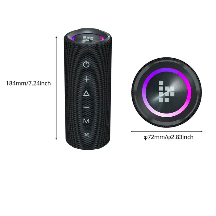 Tronsmart Mirtune C2 24W Bluetooth Portable Speaker - Black - Headphones and speakers<<<HurtelXML