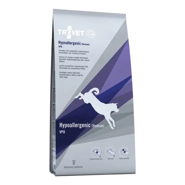 TROVET Hypoallergenic VPD with venison - dry dog food - 10 kg - Dry dog ??foodVET-KSP<<<VETVET<<<ActionPL