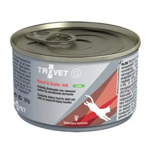 TROVET Renal & Oxalate RID Lamb - wet cat food - 100g - Wet food for a catVET-KMK<<<VETVET<<<ActionPL