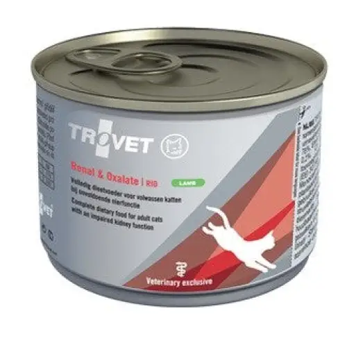 TROVET Renal & Oxalate RID Lamb - wet cat food - 200g - Wet food for a catVET-KMK<<<VETVET<<<ActionPL