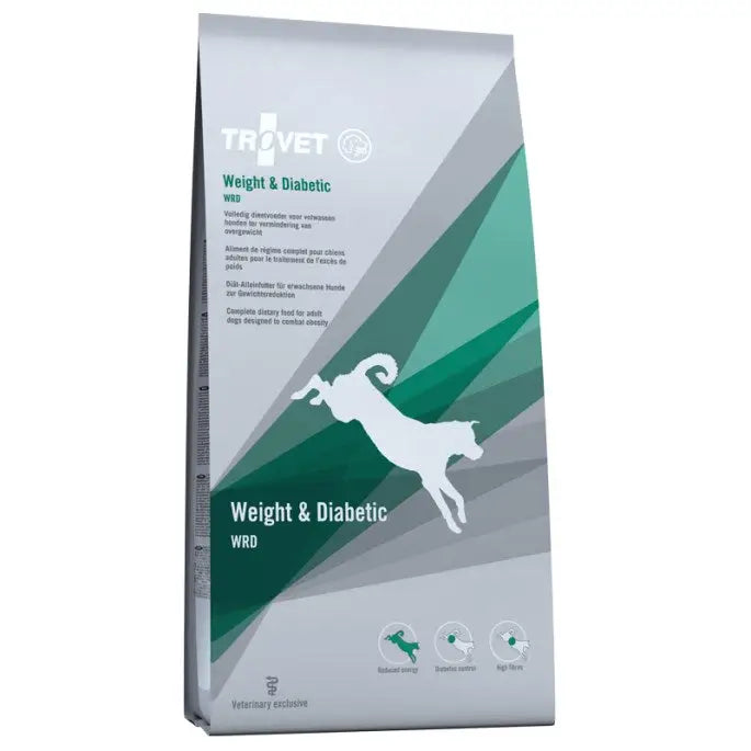 TROVET Weight & Diabetic WRD Chicken - dry dog food - 3kg - Dry dog ??foodVET-KSP<<<VETVET<<<ActionPL