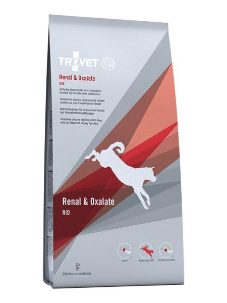 TROVET Renal & Oxalate RID - dry dog food - 12,5kg