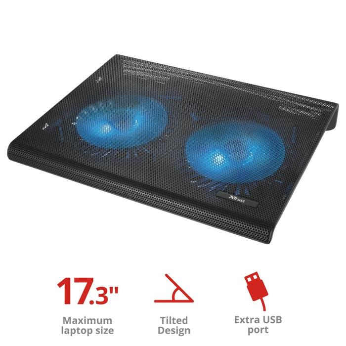 TRUST Azul Cooling Stand - Notebook & Mobile Accessories<<<TRUST компютърна периферия и