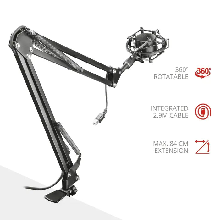 TRUST GXT 253 Emita Microphone Arm - Gaming products<<<TRUST компютърна периферия и