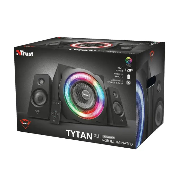 TRUST GXT 629 Tytan 2.1 RGB Speaker Set - Gaming products<<<TRUST компютърна периферия и