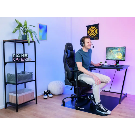Trust GXT 708B Resto Universal gaming chair Black Blue