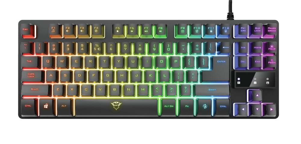TRUST GXT 833 Thado TKL Gaming Keyboard US - Gaming products<<<TRUST компютърна периферия и