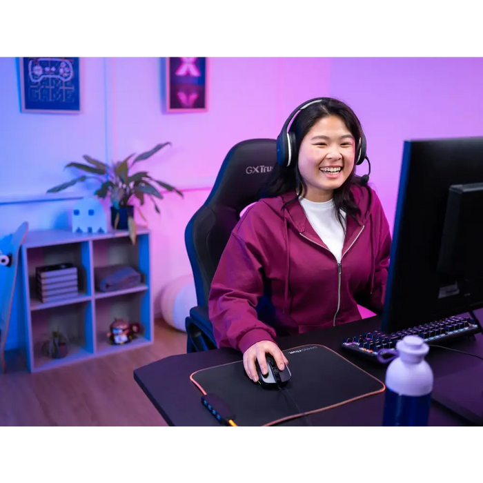 Trust GXT 922 YBAR mouse Right-hand USB Type-A Mechanical 7200 DPI