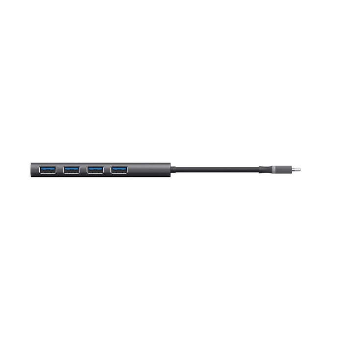 TRUST Halyx 4-PORT USB-C HUB - USB Hubs & Card Readers<<<TRUST компютърна периферия и