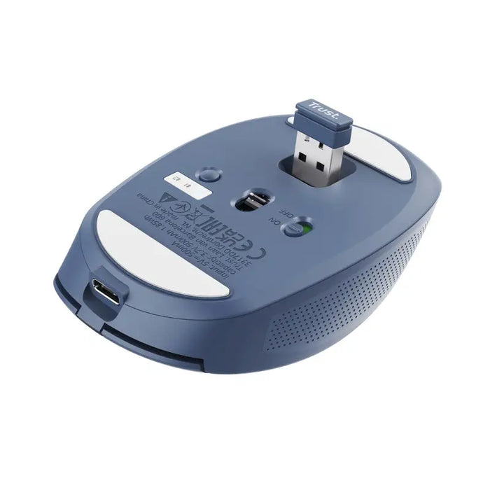 TRUST Ozaa Compact Wireless Mouse blue - Mice<<<TRUST компютърна периферия и аксесоари<<<TRUST<<<PolyComp&&&Електроника