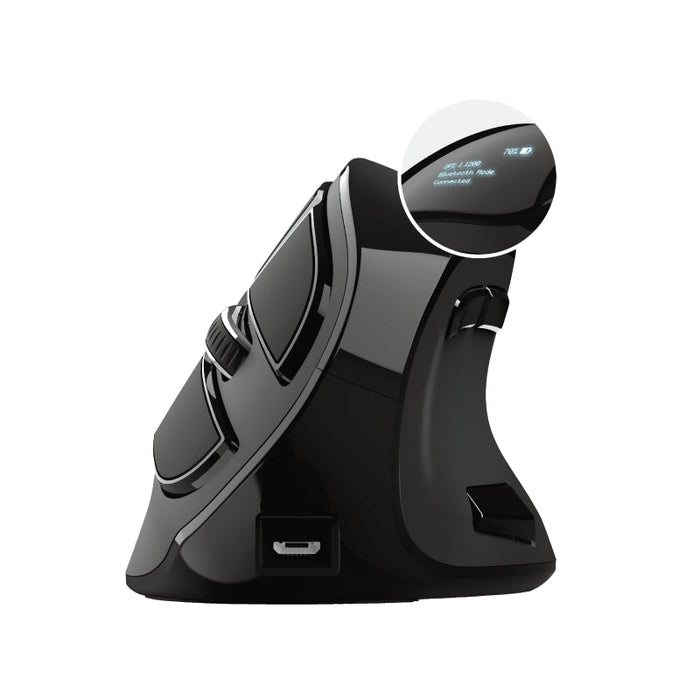TRUST Voxx Ergonomic Wireless Rechargeable Mouse - Mice<<<TRUST компютърна периферия и