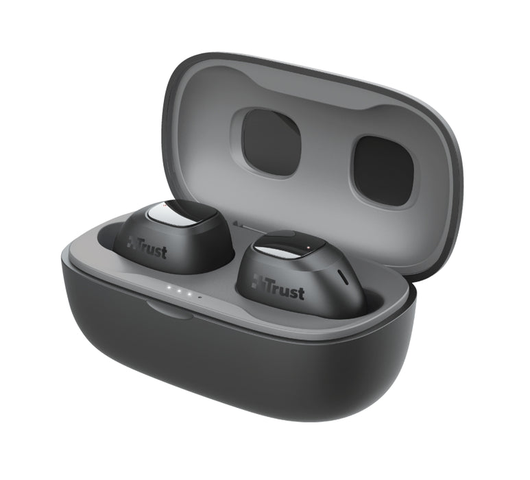 Headphones Trust NIKA COMPACT BT BLACK, IN-EAR (PLUGS), RF