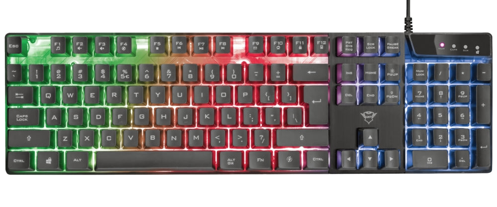 TRUST GXT 835 Azor Gaming Keyboard US