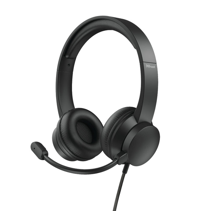 Headphone with microphone Trust RYDO USB, ON-EAR