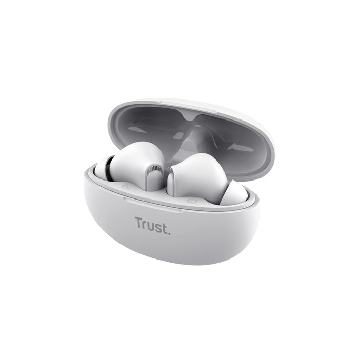 TRUST Yavi Bluetooth ENC Earbuds White