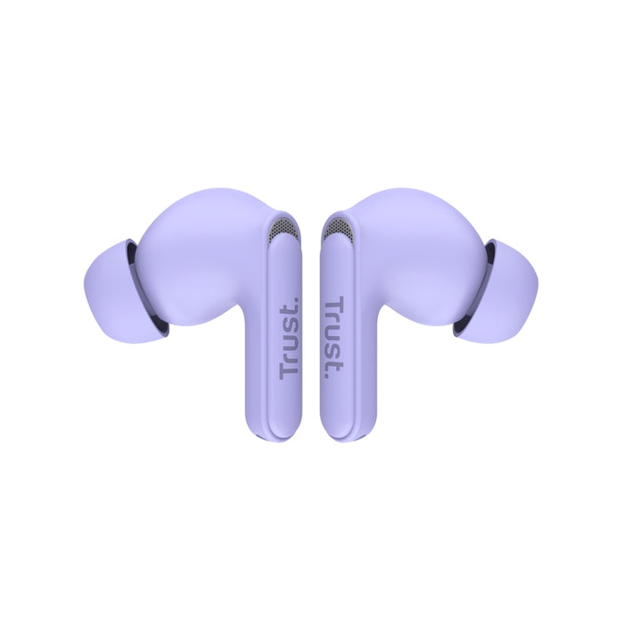 TRUST Yavi Bluetooth ENC Earbuds Purple