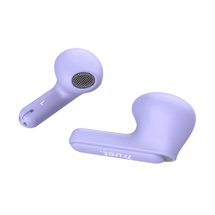 TRUST Yavi Bluetooth ENC Earphones Purple