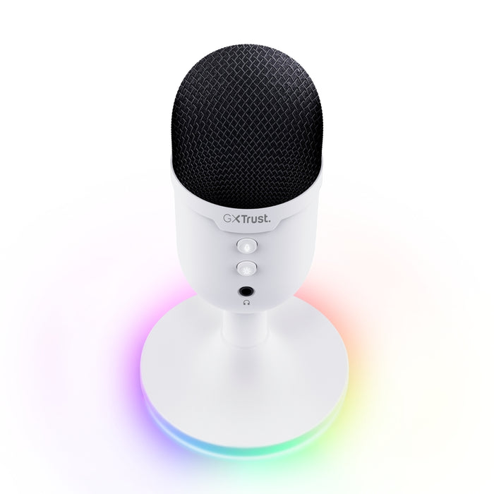 TRUST GXT234W Yunix, USB Microphone, White