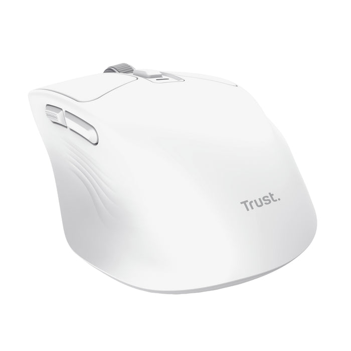 TRUST Niven Comfort Multi-Wireless Mouse White
