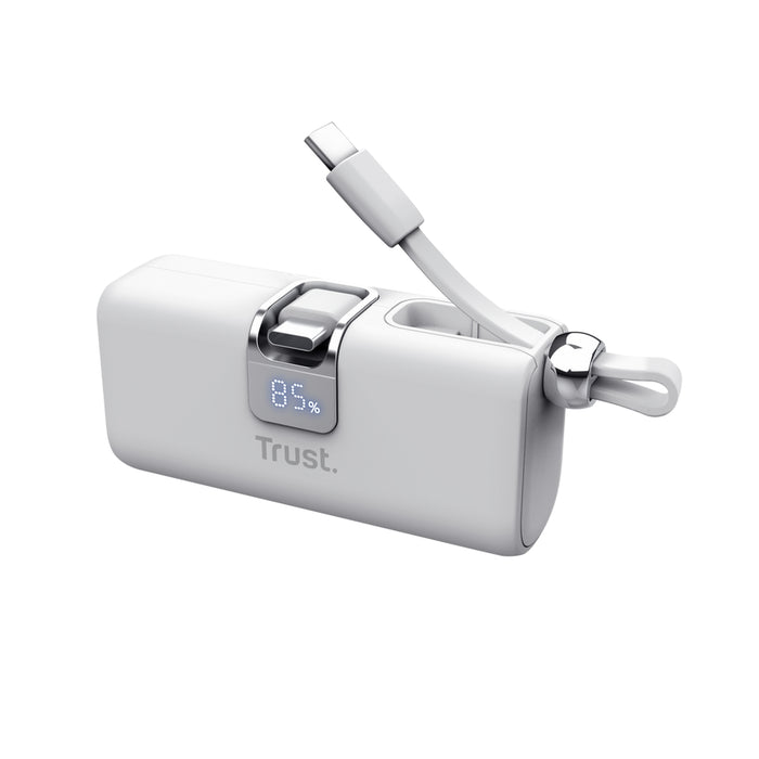 TRUST Pacto 5000 mAh Pocket Powerbank White