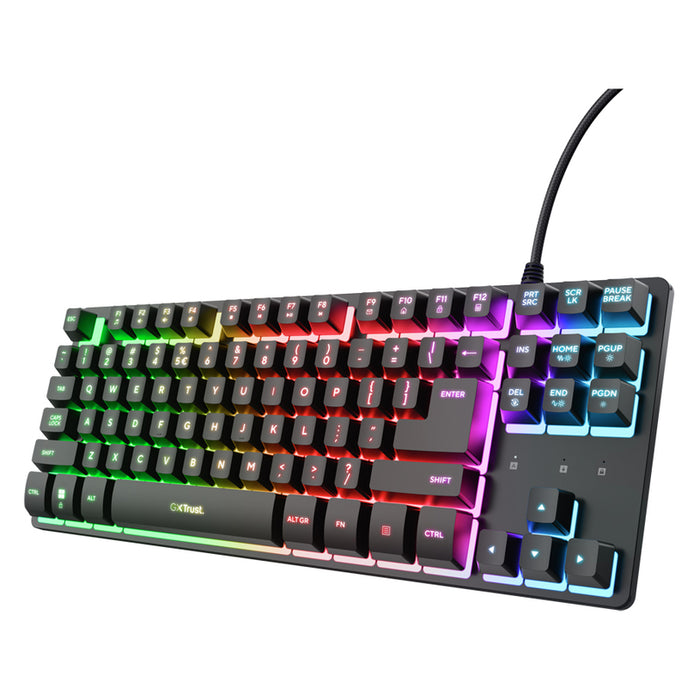 TRUST GXT833 Thado TKL Keyboard, Black US
