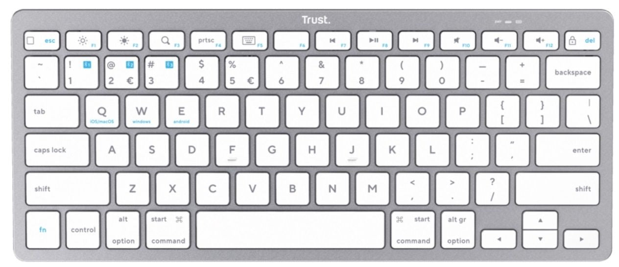 TRUST Basics Bluetooth Keyboard US