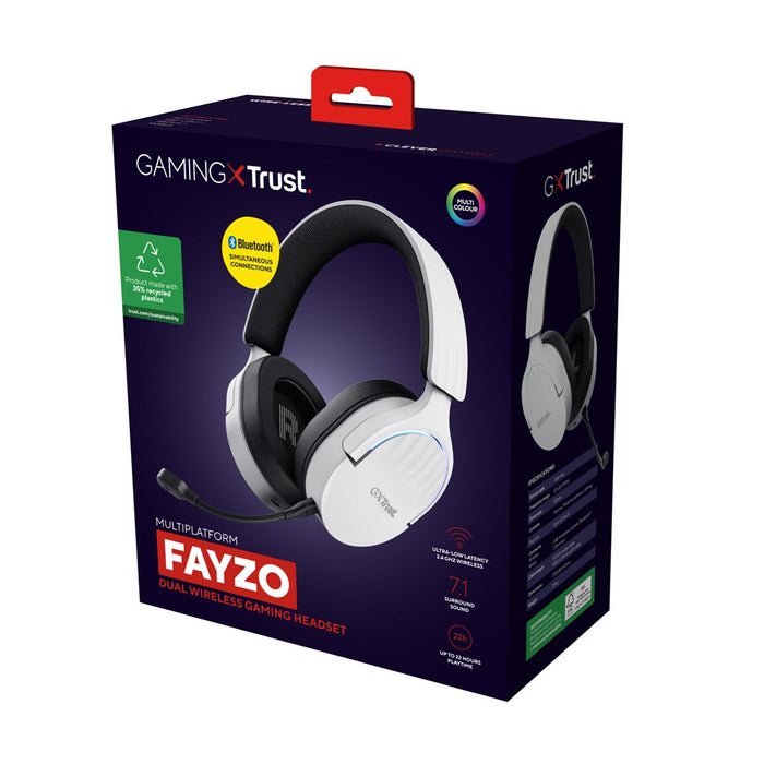 Gaming Headset with Microphone Trust GXT 491 White