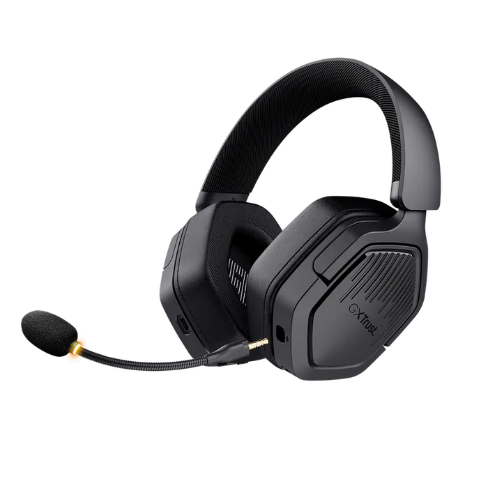 TRUST GXT 493 Carus Wireless Multiplatform headset - Black