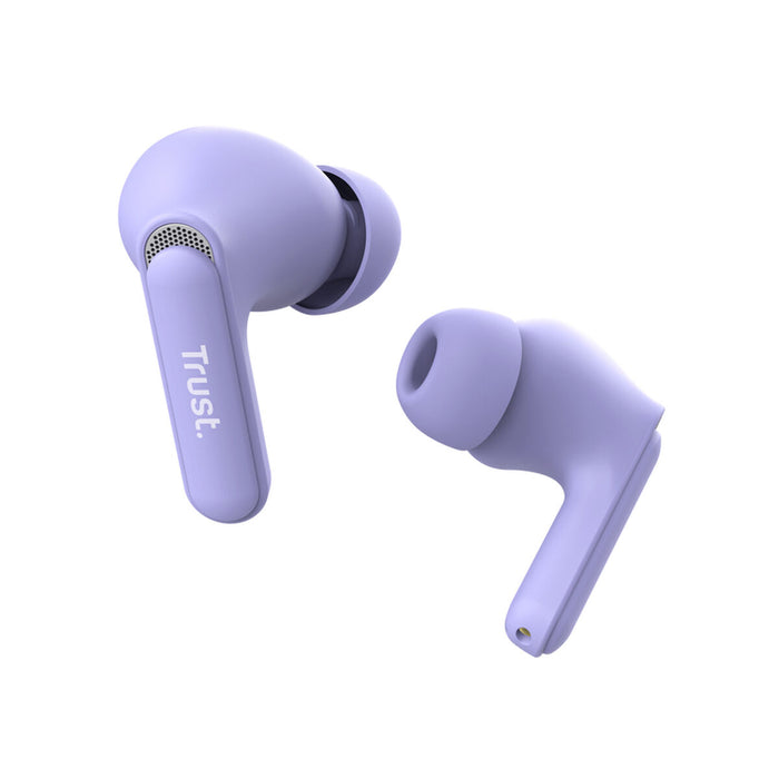 Wireless Earphones with Charging Case Trust Yavi Purple