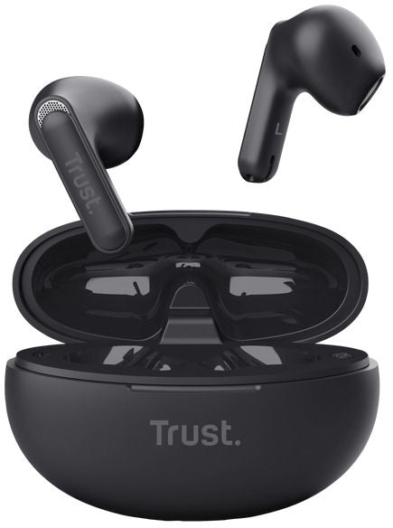 TRUST Yavi Bluetooth ENC Earphones Black