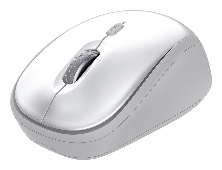 Trust Ody II Wireless US - set (keyboard + mouse), white