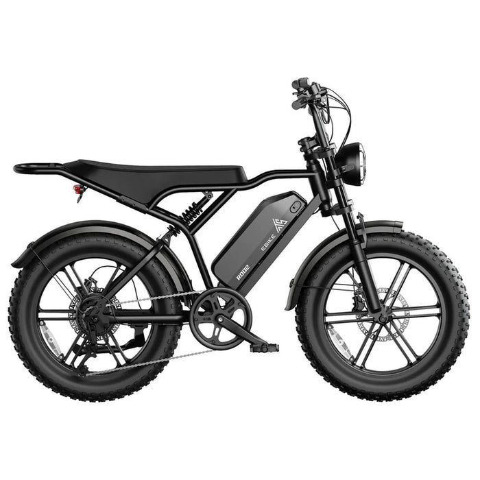 Electric bicycle TST R002 PLUS FAT BK 250 W, UP TO 25 KM/H, MILEAGE UP TO 115 KM, 20.00 "
