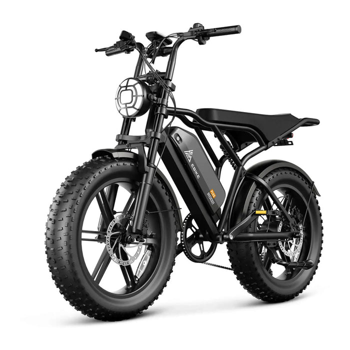 Electric bicycle TST R002 BASIC FAT BK 250 W, UP TO 25 KM/H, MILEAGE UP TO 75 KM, 20.00 "