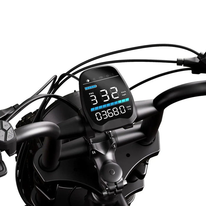 Electric bicycle TST R002 BASIC FAT BK 250 W, UP TO 25 KM/H, MILEAGE UP TO 75 KM, 20.00 "