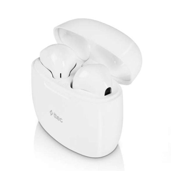 Headphones ttec 2KM145B, TWS, White