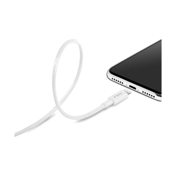 CABLE TTEC LIGHTNING 1 m WHITE