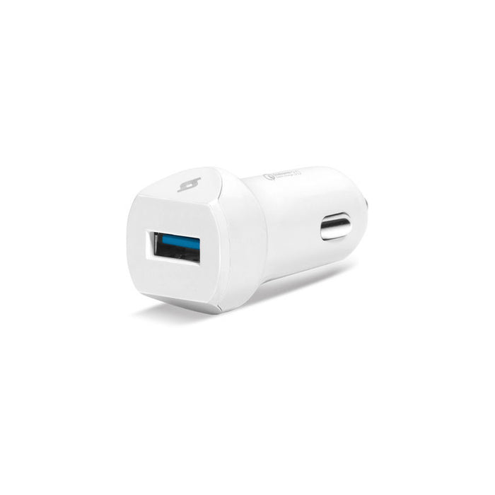 CHARGER 12V TTEC 18W QC 3.0 WHITE+CABLE*