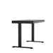 Tuckano Desk with electric height adjustment ET119W-C Black. Desk surface dimensions 120 x 60cm. - Modern