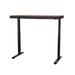 Tuckano Desk with electric height adjustment ET119W-C black/walnut. Desk top dimensions: 120 x 60cm. - Modern