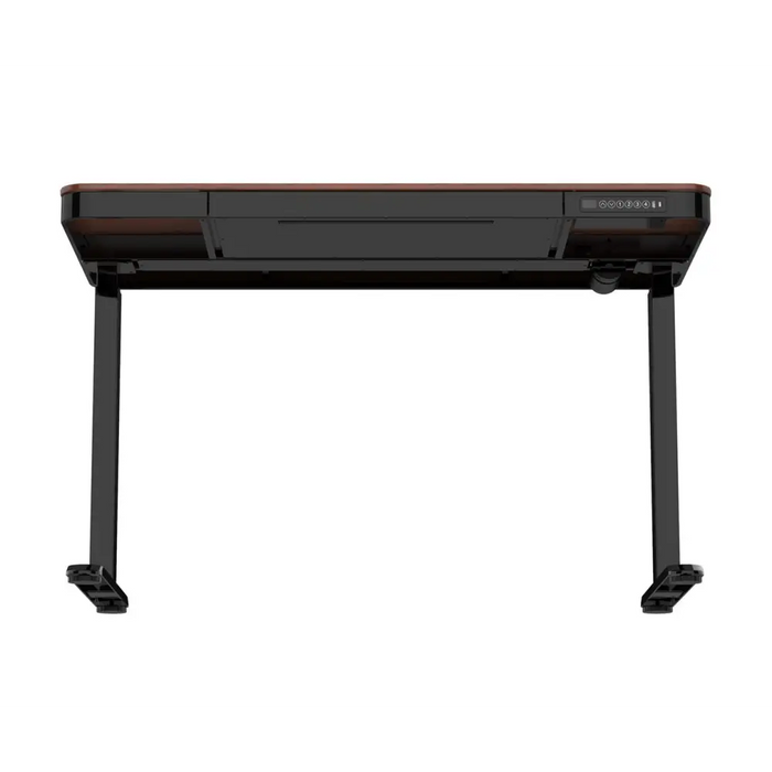 Tuckano Desk with electric height adjustment ET119W-C black/walnut. Desk top dimensions: 120 x 60cm. - Modern