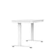 Tuckano Desk with electric height adjustment ET119W-C White. Desk top dimensions: 120 x 60cm. - Modern