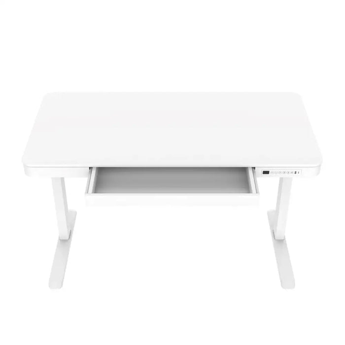 Tuckano Desk with electric height adjustment ET119W-C White. Desk top dimensions: 120 x 60cm. - Modern