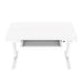Tuckano Desk with electric height adjustment ET119W-C White. Desk top dimensions: 120 x 60cm. - Modern