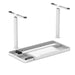 Tuckano Desk with electric height adjustment ET119W-C White. Desk top dimensions: 120 x 60cm. - Modern