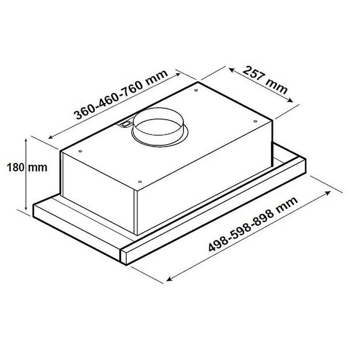 Built-in absorber Turboair TT14 LX/BL/A/60