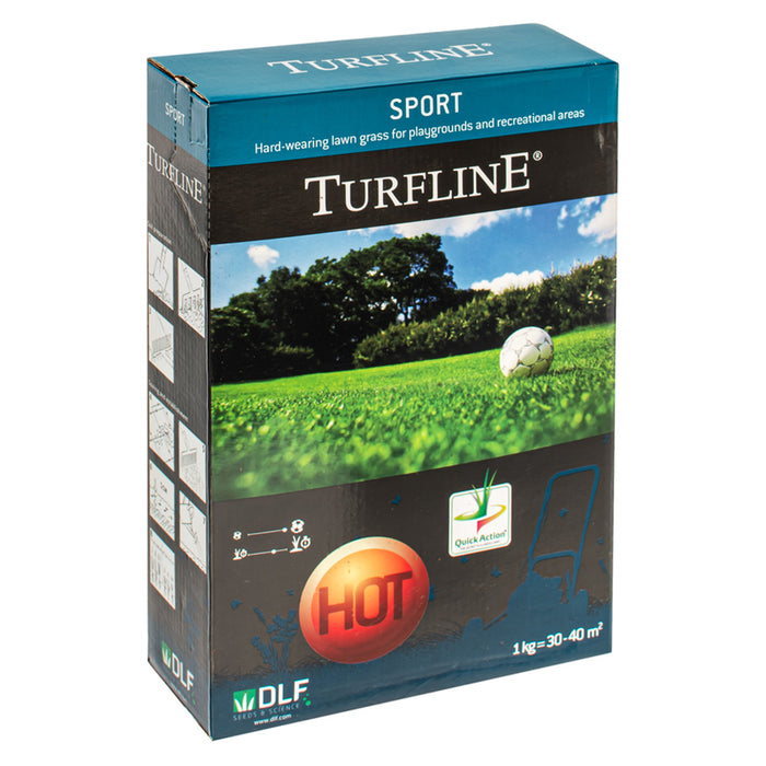 GRASS MIXTURE FOR SPORTS FIELDS 1KG, 30-40M² TURFLINE