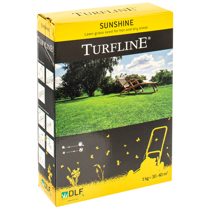 GRASS MIXTURE FOR SUNNY FIELDS 1KG, 30-40M² TURFLINE