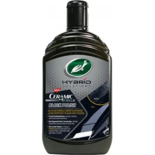 TURTLE WAX HS CERAMIC ACRYLIC BLACK POLISH 500ML Полираща паста с вакса за черни бои